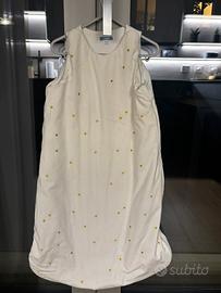 Sacco nanna Jacadi 6-24 mesi a pois bianco oro