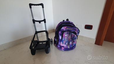 Zaino scuola Seven + trolley 