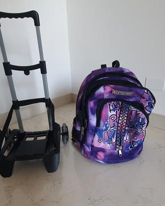 Zaino scuola Seven + trolley 