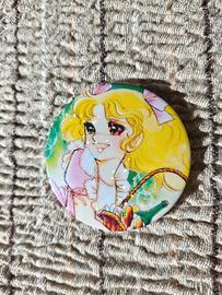 Spilla Olografica Candy Candy 6cm Pin Anime 80s