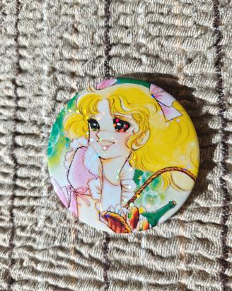 Spilla Olografica Candy Candy 6cm Pin Anime 80s