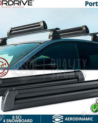 Noleggio Portasci 6 Sci o 4 Snowboard Omologato