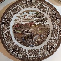 Ceramica inglese antica inizio '900 piatti e coppe