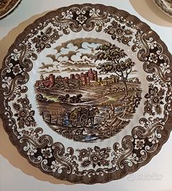 Ceramica inglese antica inizio '900 piatti e coppe