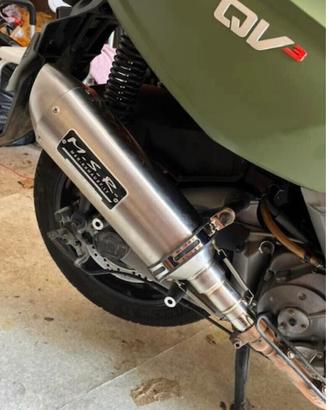 SCARICO MSR OMOLOGATO PIAGGIO BEVERLY 125