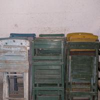 sedie pieghevoli in legno