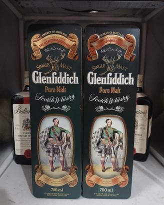 bottiglie di whisky 
