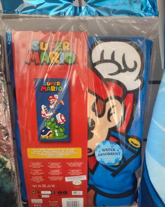 telo mare super Mario Bros Nintendo gioco 