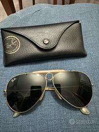 Rayban aviator shooter oro