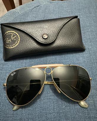 Rayban aviator shooter oro