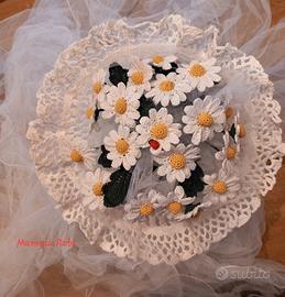 bouquet margherite amigurumi 
