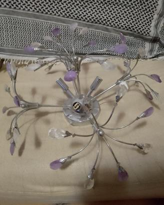 Piccolo lampadario a 3 luci