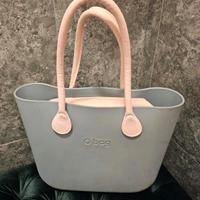 Borsa O Bag scocca light blue