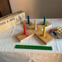 🟥Gioco Cross Toss a Ring anelli pioli🟦