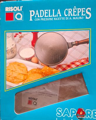 padella crepes Risolì 20 cm teflon nuova