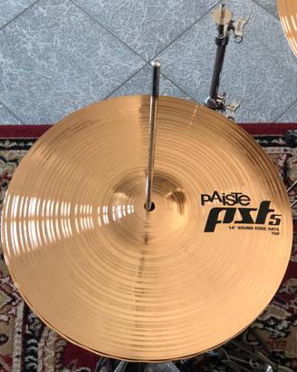 Piatti Paiste PST5  14” Hi Hat 18” Crash 20” Ride