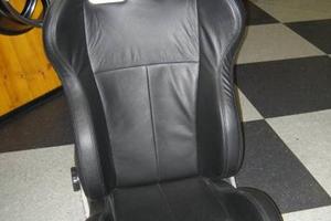 Sedili sportivi tuning reclinabili in pelle