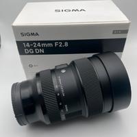 Sigma 14 24 f 2.8 Art Dg dn per sony e mount