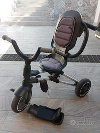 Bici bambino/a pieghevole,manubrio sterzante.