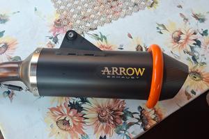 scarico arrow con raccordo decat 