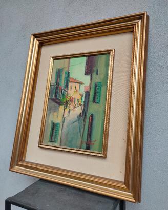 dipinto a olio Dino Pasquero 