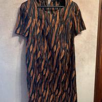 Abito in cotone e seta tg XXL