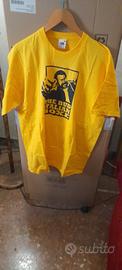 T-shirt Bud Spencer  "The Bud Italian boxe" gialla