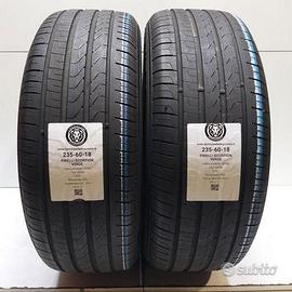 2 gomme 235 60 18 pirelli a33356