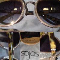 Occhiali Da Sole Sojos Vision Tondi Astine Maculat