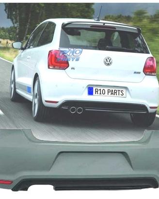 PARAURTI POSTERIORE VOLKSWAGEN VW POLO 09-14 LOOK 