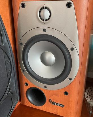 Infinity Alpha 20, Center e Subwoofer