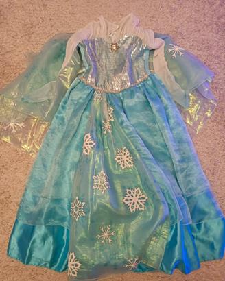 Costume da carnevale Elsa di Frozen