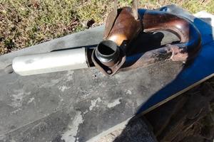 marmitta per vespa t5