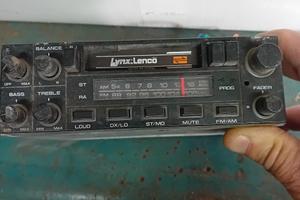 autoradio cassette lenco 