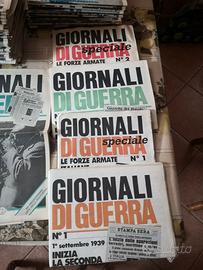 COLLEZIONE GIORNALI di GUERRA