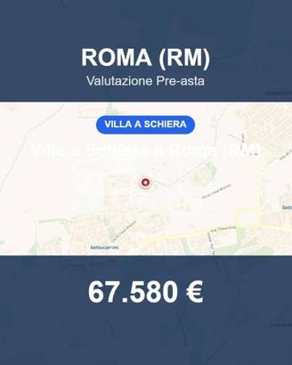 Immobile in asta di 102 m² con box auto a Roma