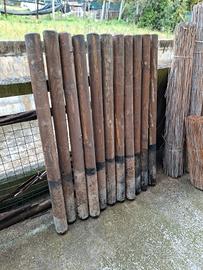 cancelletto e paletti per recinzione