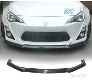 SPOILER LIP PER TOYOTA GT 86 IN CARBONIO