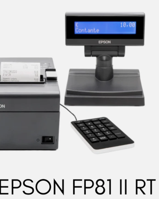 Stampante Telematica RT Epson FP 81 II –Come Nuova