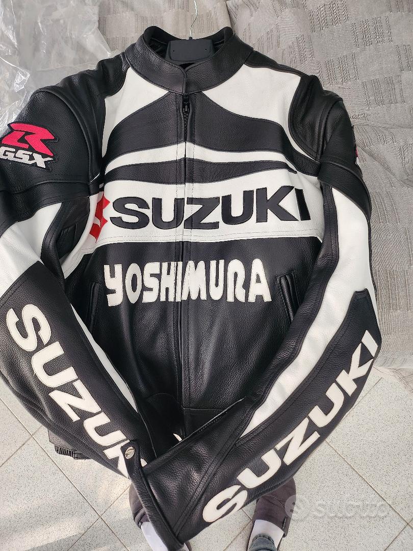 Giacca pelle outlet suzuki