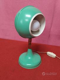 Lampada da tavolo anni 70 Eyeball Space Age design