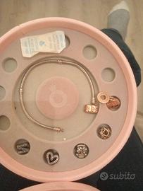 Bracciale Pandora con  5 ciondoli