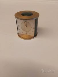 OROLOGIO SVEGLIA DA TAVOLO JAEGER OTTONE ANNI '50
