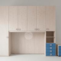 Cameretta con armadio a ponte