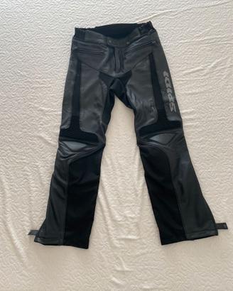 Pantaloni moto pelle SPIDI “On-Track” tg. 46