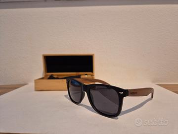 GOWOOD Occhiali da sole in legno di noce