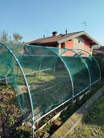 Orto e giardinaggio: struttura acciaio