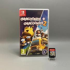 Overcooked 1 + 2 - come NUOVO - Nintendo Switch
