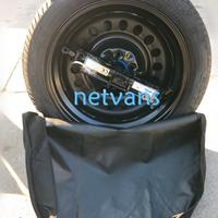 Ruotino di scorta con accessori da 17 per classe B