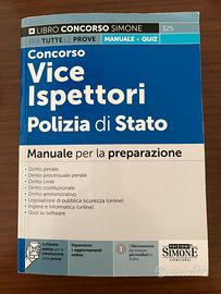 Libri Vice Ispettori Polizia - manuale concorso